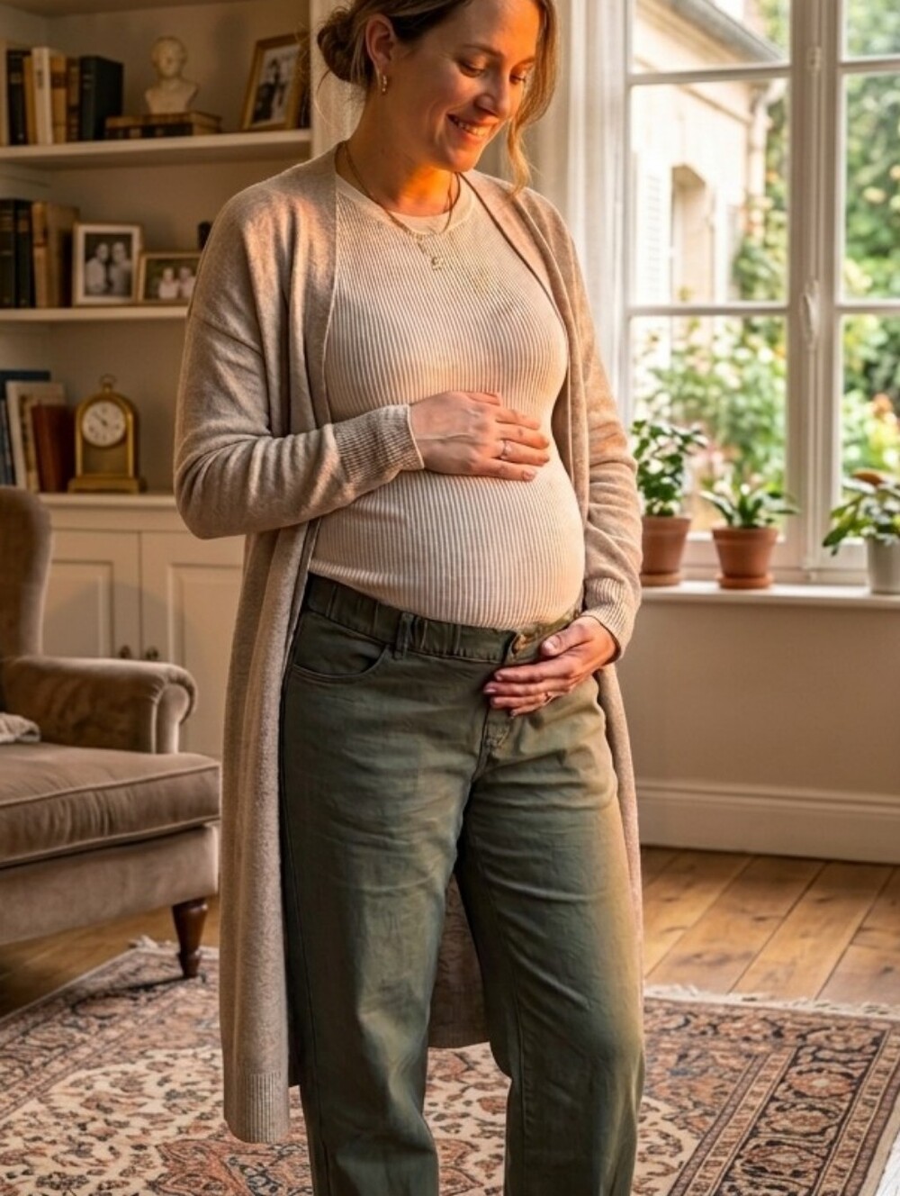 HATCH Relaxed Elastic Waist Maternity Pants